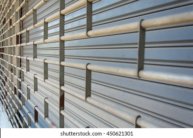 Rolling Steel Shutter Door Closed