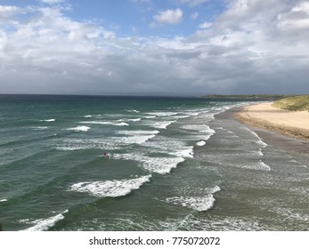 Rolling Waves onto the Beach