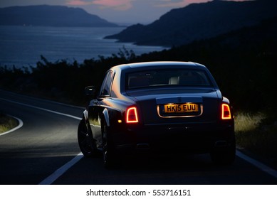 Rolls Royce Phantom  Series II 2015 6.75-liter V-12, Monte Negro, Coastal Road Test Drive June 19, 2016