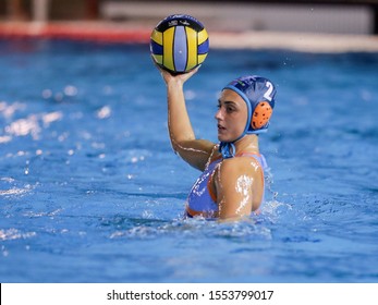 Roma, Italy, November 02 2019 brezovszki (dunaujvaros) during Exile SG vs Dunaujvaros Waterpolo EuroLeague Women Championship