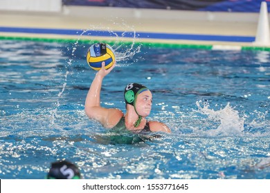 Roma, Italy, November 03 2019 Emily Diacono (exiles) During ZV De Zaan Vs Exile SG Waterpolo EuroLeague Women Championship