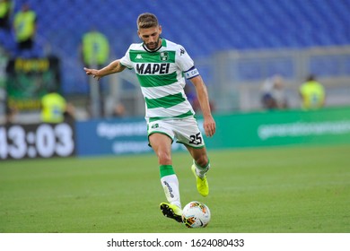 Roma - Sassuolo 4-2; Olympic Stadium Football League Serie A 15/09/2019; Domenico Berardi