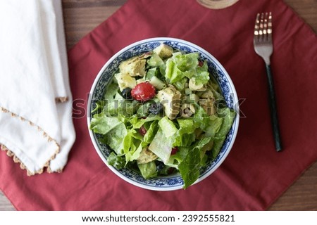 Similar – Abendessen Salatbeilage