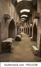 roman amphitheater in Pozzuoli, Naples, Italy