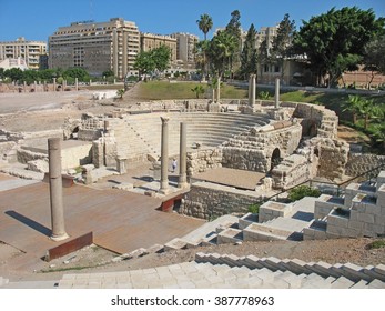 Roman Amphitheatre, Alexandria, Egypt