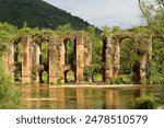 Roman aqueduct of Nicopolis in Greece