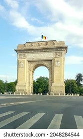 Roman Arch In Bucharest City