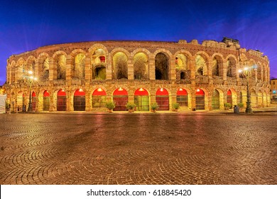 Roman Arena in Verona, Italy.