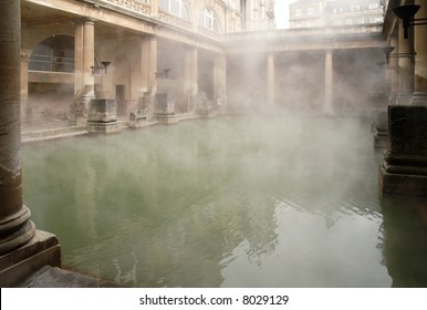 Roman Baths, Bath, Somerset, UK