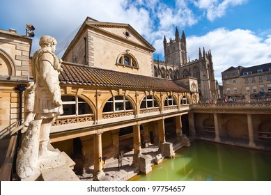 Roman Baths, Bath, Somerset, UK