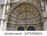 Roman Catholic Cathedral of Our Lady (Onze-Lieve-Vrouwekathedraal, 1521) in Antwerp, Belgium.