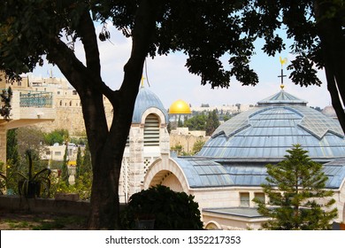 Roman Catholic Church Of Saint Peter In Gallicantu, Mount Zion, Jerusalem, Old Town, Israel