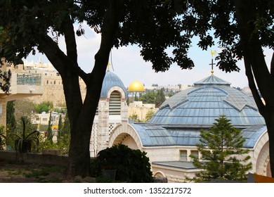 Roman Catholic Church Of Saint Peter In Gallicantu, Mount Zion, Jerusalem, Old Town, Israel