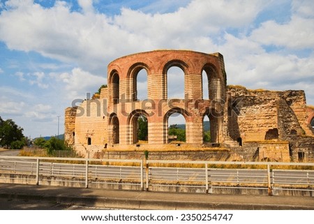 Roman Constatin Basilika Trier, Germany ストックフォト © 