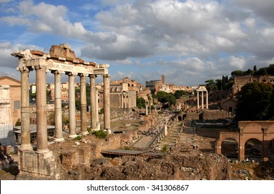 Roman Forum, the center of Ancient Rome