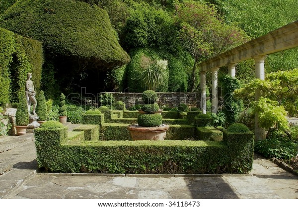 Roman Gardens Stock Photo (Edit Now) 34118473