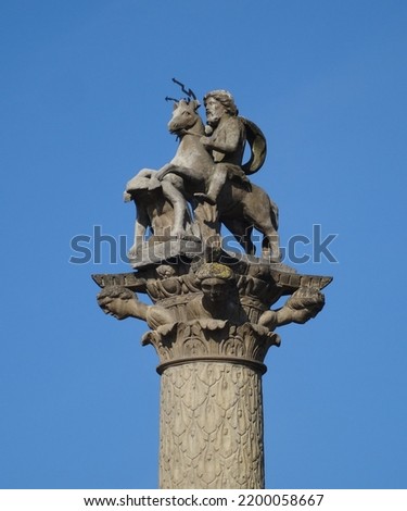 Roman Jupiter Column Statue in Romania