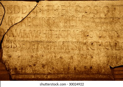 Roman letters texture - Powered by Shutterstock