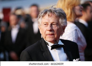 Roman Polanski assiste à la projection du film "Basé sur une histoire vraie" lors du 70e Festival annuel du Film de Cannes au Palais des Festivals, le 27 mai 2017 à Cannes, en France.