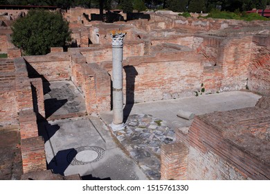 Roman Ruins Of Ostia Antica