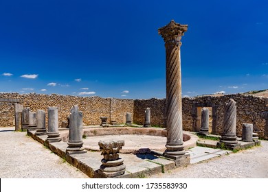 Roman Ruins In Volubilis, Morocco