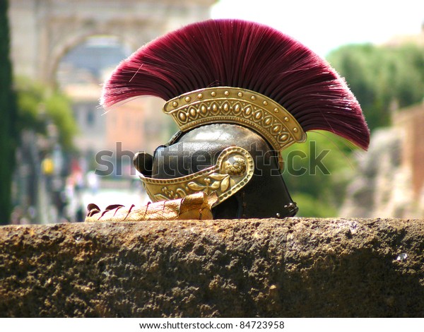 Roman Soldiers Helmet Rome Italy Stock Photo Edit Now 84723958