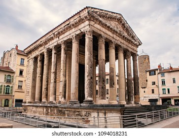 Roman Temple In Vienne France