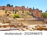 Roman Theatre and Alcazaba in Malaga, Spain