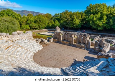 Roman Theatre In Butrint, Albania