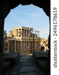 Roman Theatre At Merida, Spain