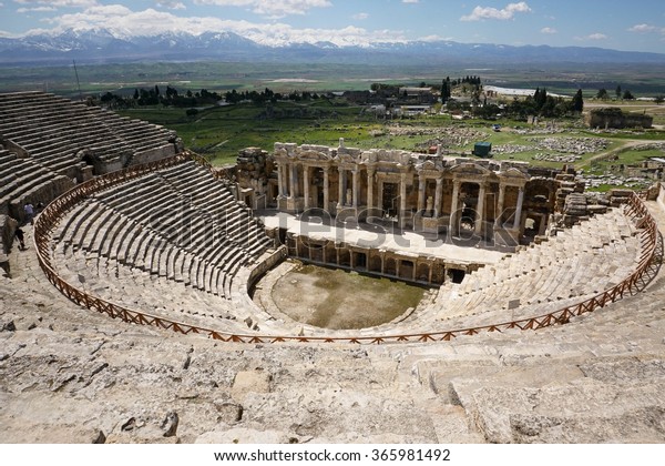 Roman Theatre Pamukkale Turkey Stock Photo 365981492 | Shutterstock