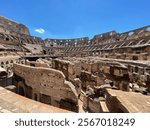 Roman undergrounds and arena in the Coliseum