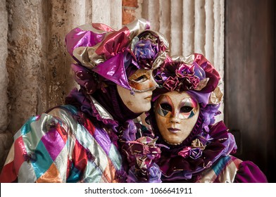 Romance And Beauty At Venice Carnival