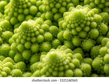 Romanesco, Vegetable With A Repeated Construction Called Fractal Geometry