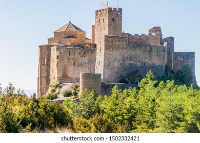 Romanesque Castle Loarre in Aragon province, Spain
