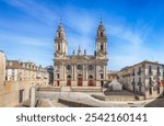 Romanesque Saint Mary Cathedral in Lugo, Galicia, Spain