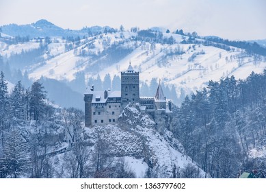 Romania, Bran Castle is a national monument and commonly known as Draculas Castle - Powered by Shutterstock