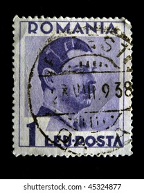 ROMANIA - CIRCA 1938: A Stamp Printed In Romania Shows Carol II Of Romania, Circa 1938