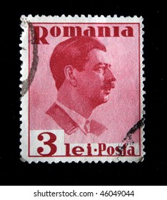 ROMANIA - CIRCA 1938: A Stamp Printed In Romania Shows Carol II Of Romania, Circa 1938