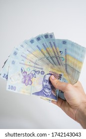 Romania Currency Lei Bani Bancnote România Dă Bani Multi Bani