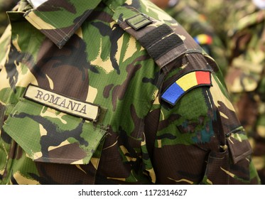 Romania Military Uniform. Romanian Army Uniform. Romanian Troops