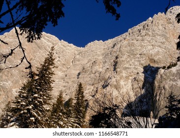 Romania, Piatra Craiului Mountains (The Central Wall Of The Big Scree).