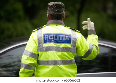 Romanian Military Police Officer