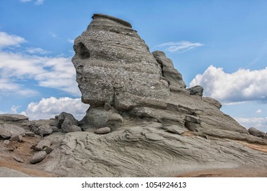 Romanian Sphinx, geological phenomenon formed through erosion