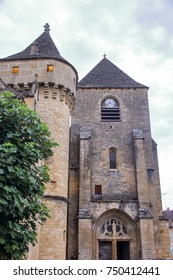 Romanic Church Of Saint Amand La Coly, Perigord Noir, Aquitaine, France