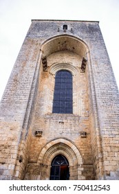 Romanic Church Of Saint Amand La Coly, Perigord Noir, Aquitaine, France