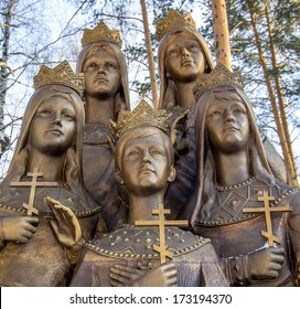 Romanov Family Monument At Ganina Yama,Yekaterinburg