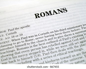 Romans Book Of The Bible