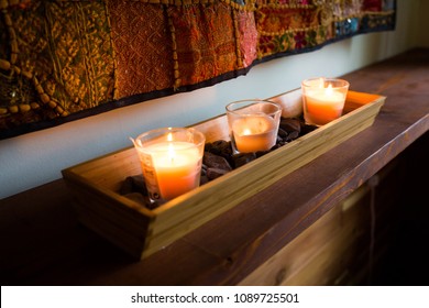 Romantic Candles Room Decoration Cozy Bedroom