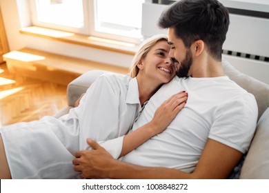 Husband Wife Bedroom Images Stock Photos Vectors